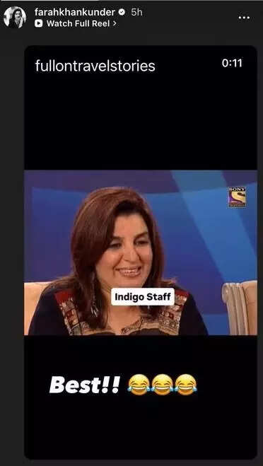 ఫరా ఖాన్ వైరల్ ఇండియన్ ఐడల్ మెమ్తో ఇండిగో అపజయంపై ఉల్లాసంగా తవ్వింది (చిత్ర క్రెడిట్స్: ఇన్స్టాగ్రామ్)