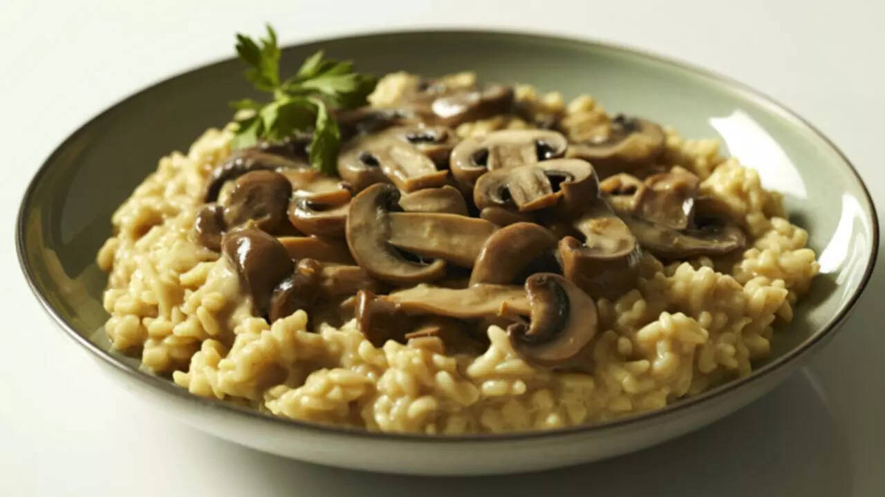 Mushroom herb rice