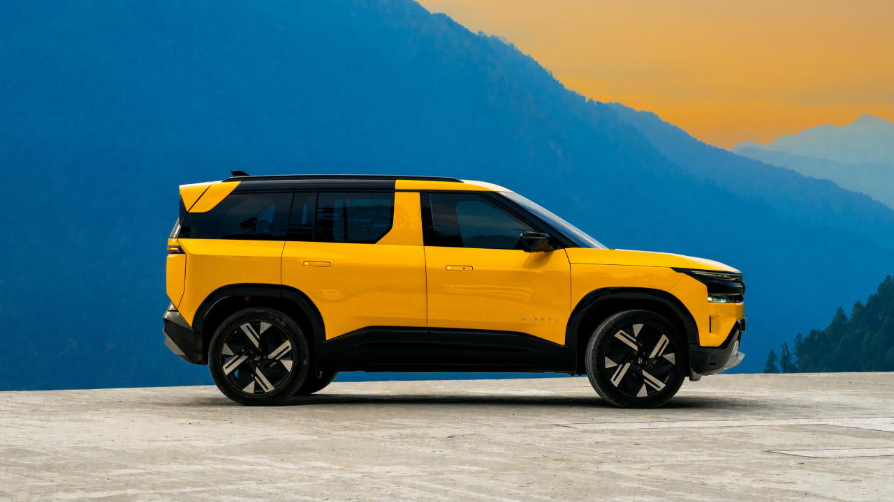 Tata Sierra full price list revealed: Bookings, delivery details here 5 Tata Sierra side design