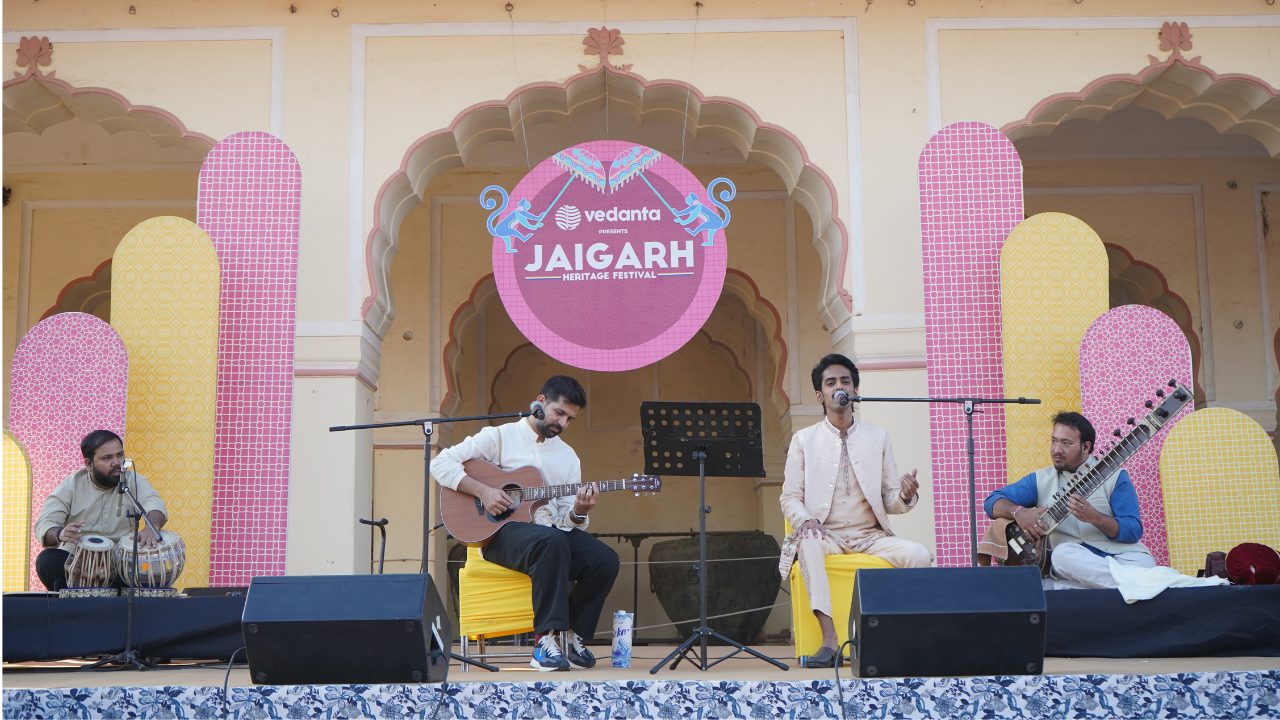 Divyam x Khwaab performing at the JHF Divyam x Khwaab performing at the JHF