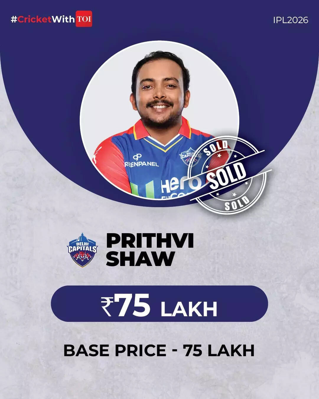 Prithvi Shaw