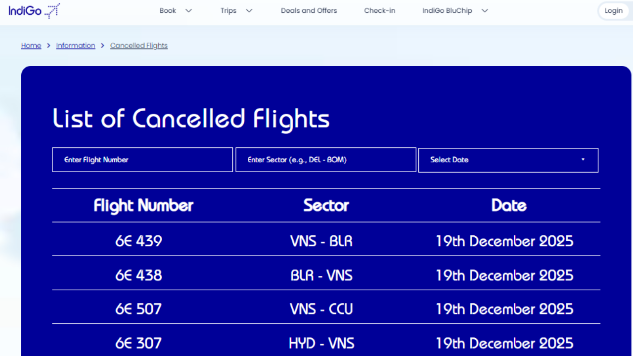 ரத்து செய்யப்பட்ட இண்டிகோ