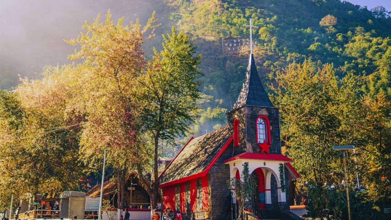 Beautiful church in Nagaland