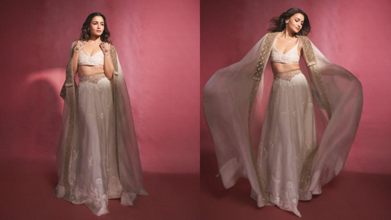 Alia proves that ivory is the new power colour