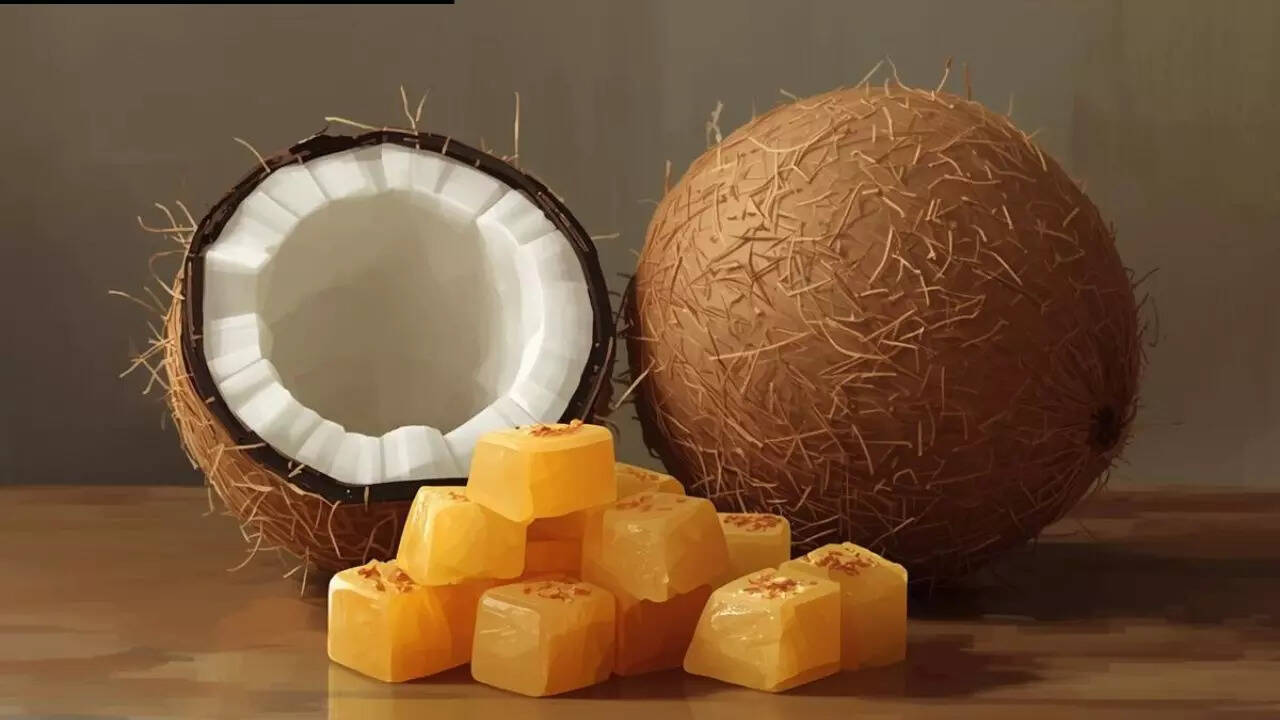 Coconut or jaggery as the first bite