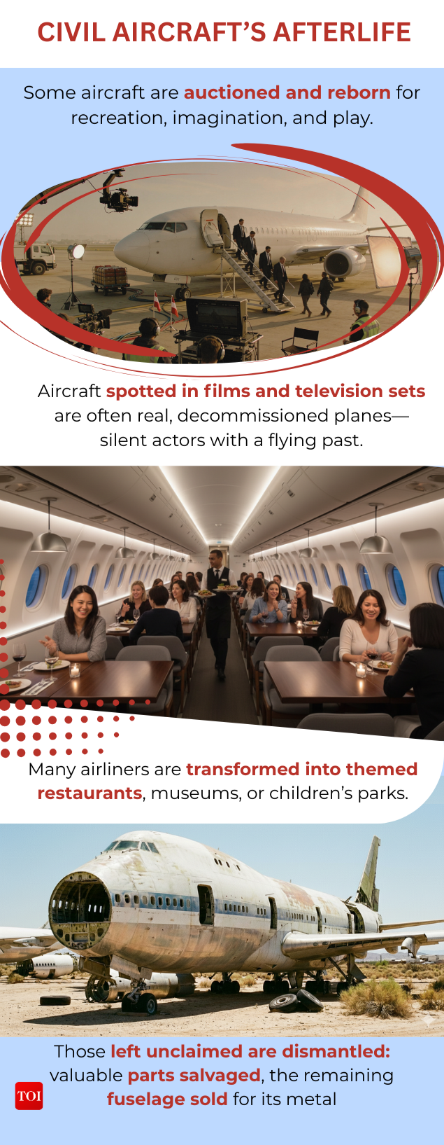 Civil aircraft’s afterlife