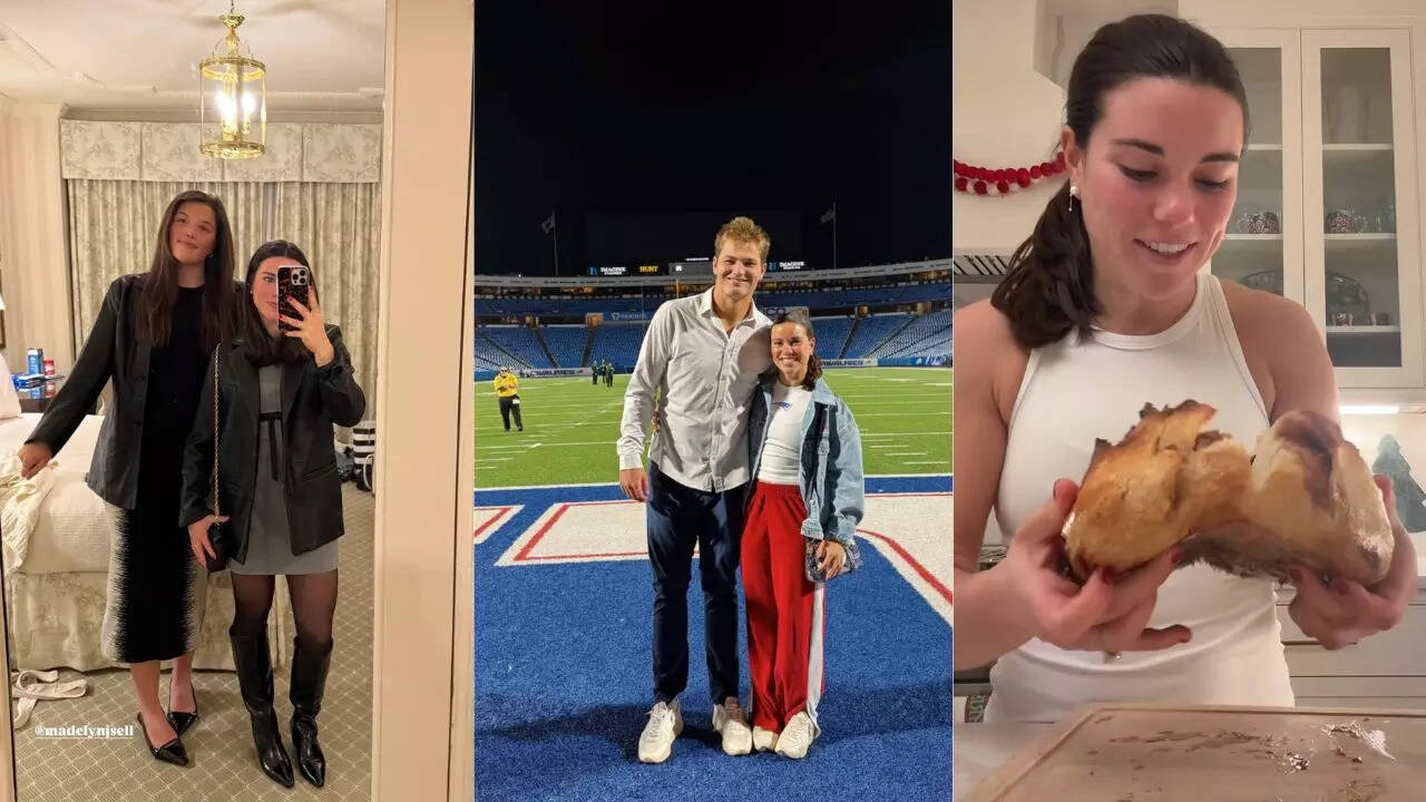 Ann Michael Maye turns heads in knee-high boots