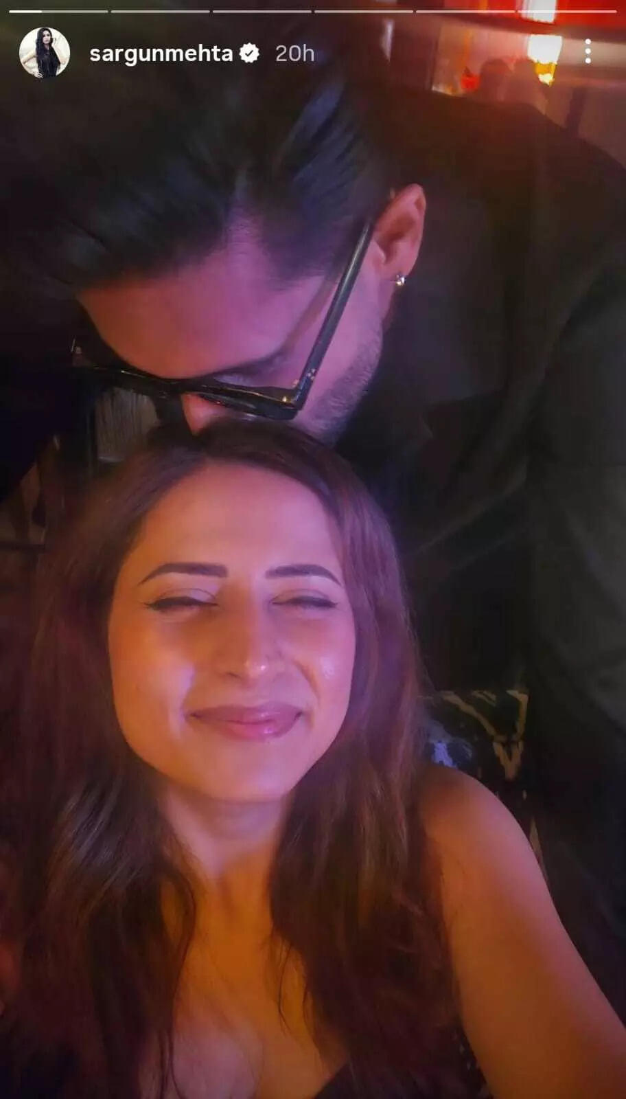 Shargun Mehta wishes Ravie Dubey