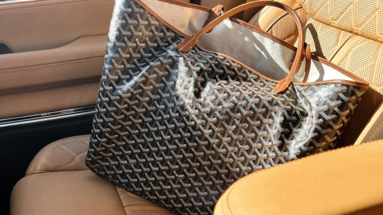 About the Goyard Saint Louis tote