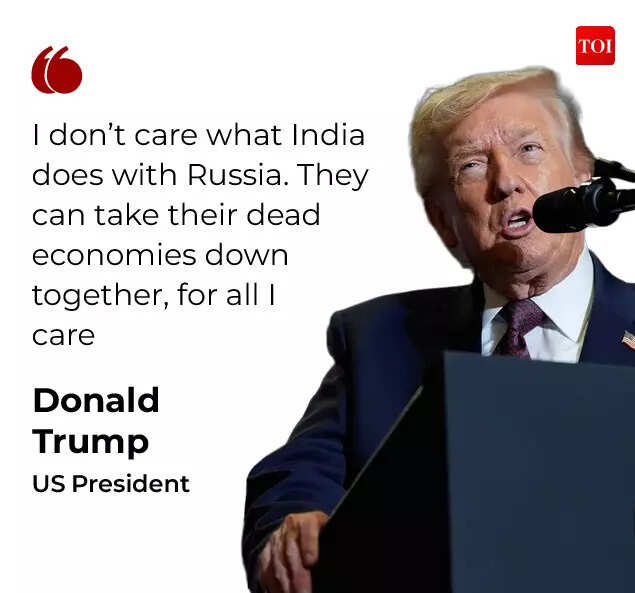 Trump's 'dead economies' remark