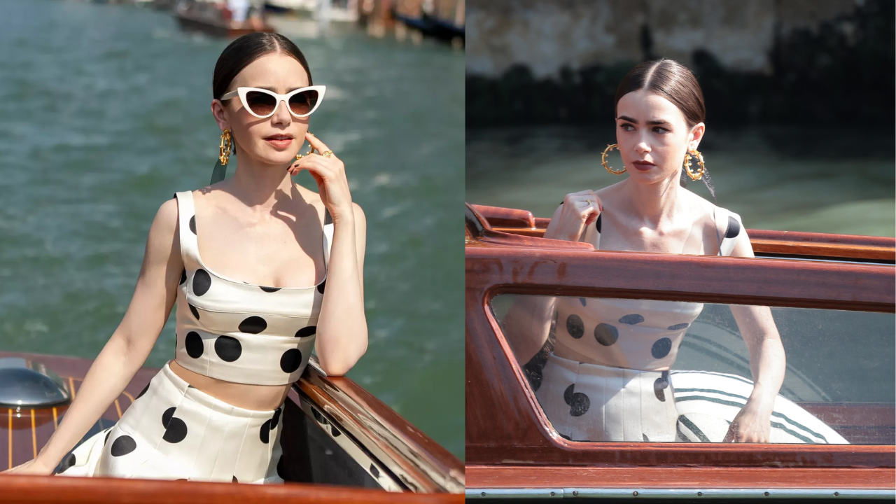 This Look in Emily in Paris Is From an Indian Brand