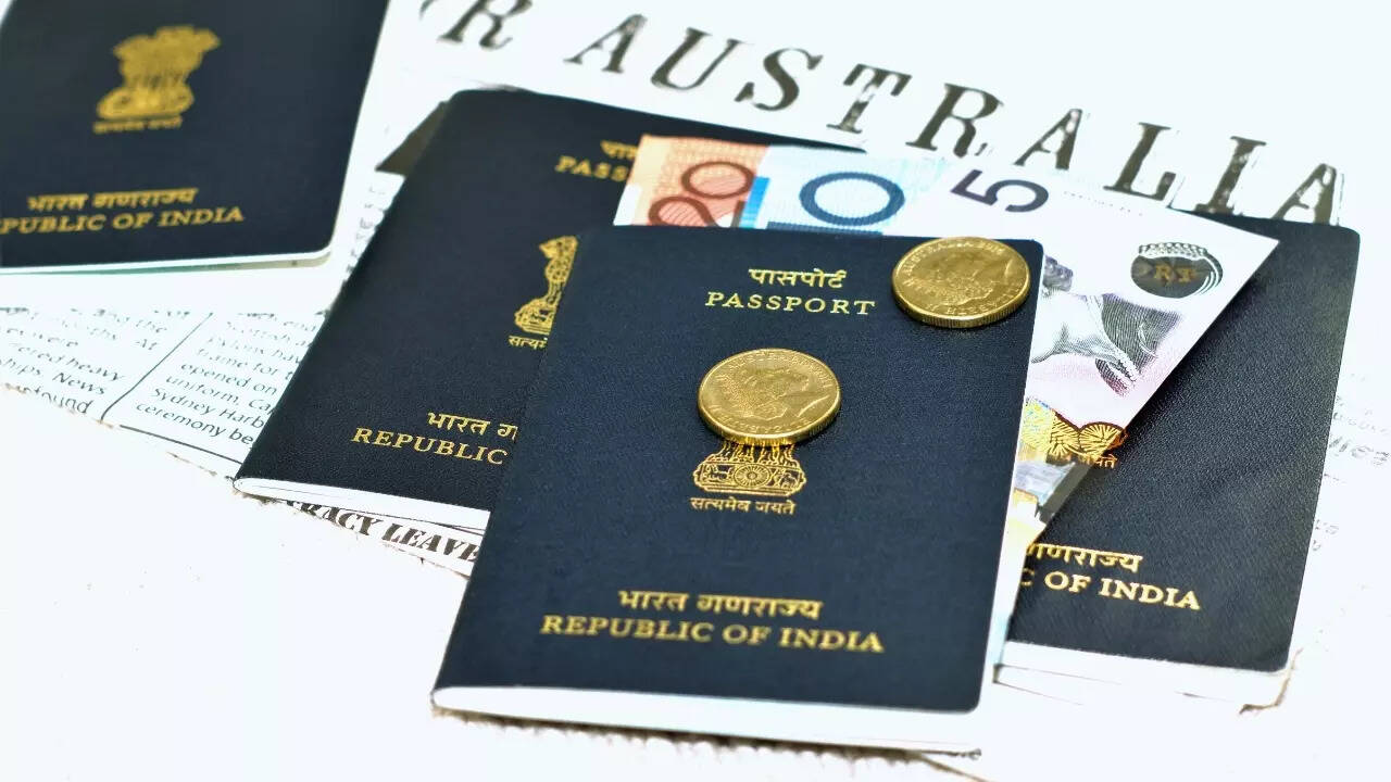 Indian blue passport