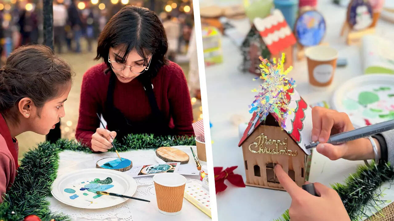 Indulge in hands-on festive workshops (Pics: @pouls.of.art) Indulge in hands-on festive workshops (Pics: @pouls.of.art)