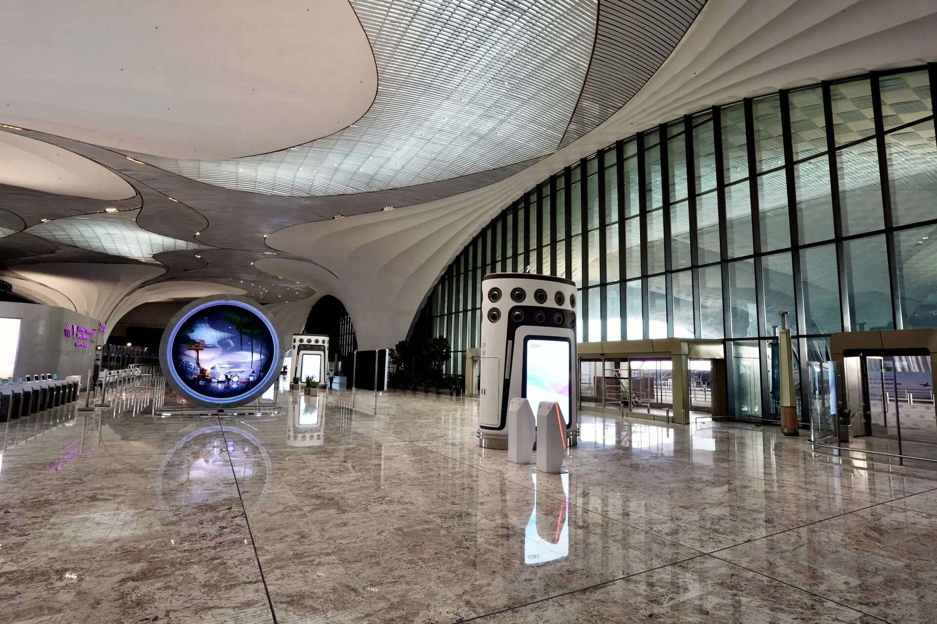 Passenger services from day one will include Digi Yatra-enabled contactless processing at designated touchpoints.