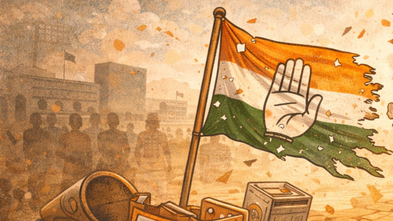Congress lost both the assembly elections this year.