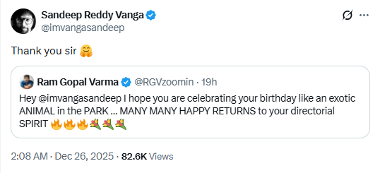 Twitter post
