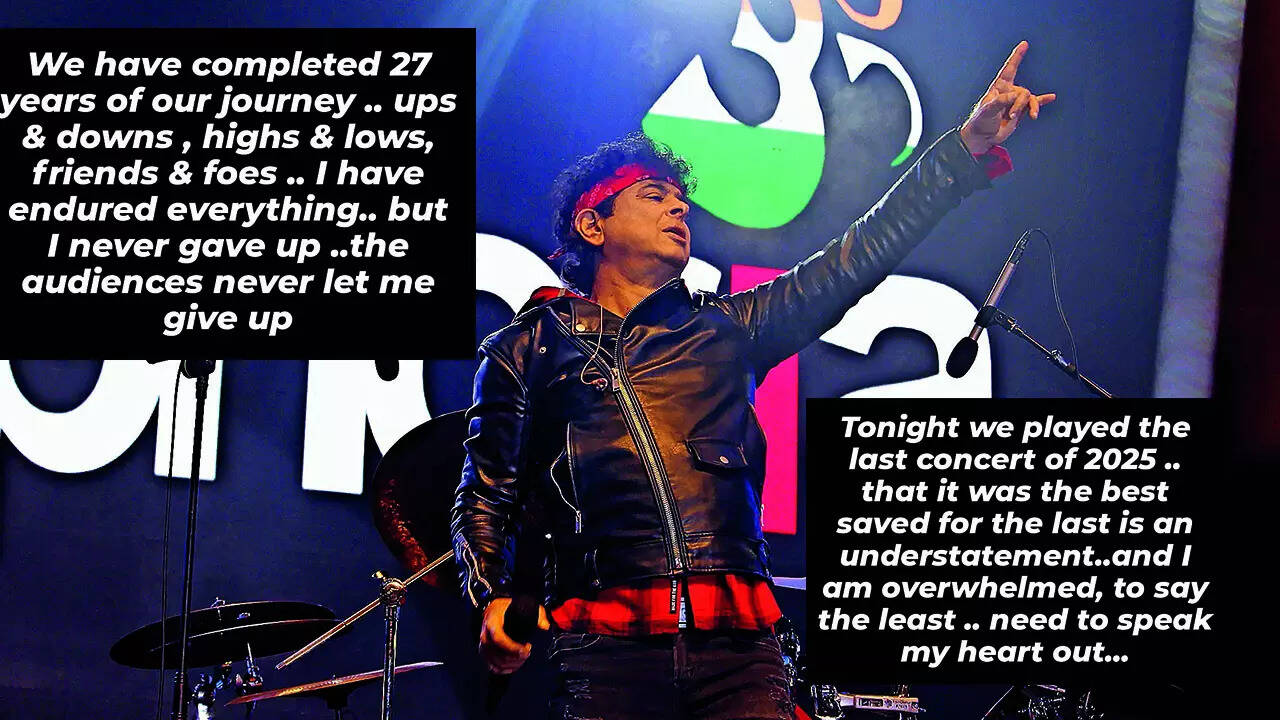 Palash Sen performing in Lucknow