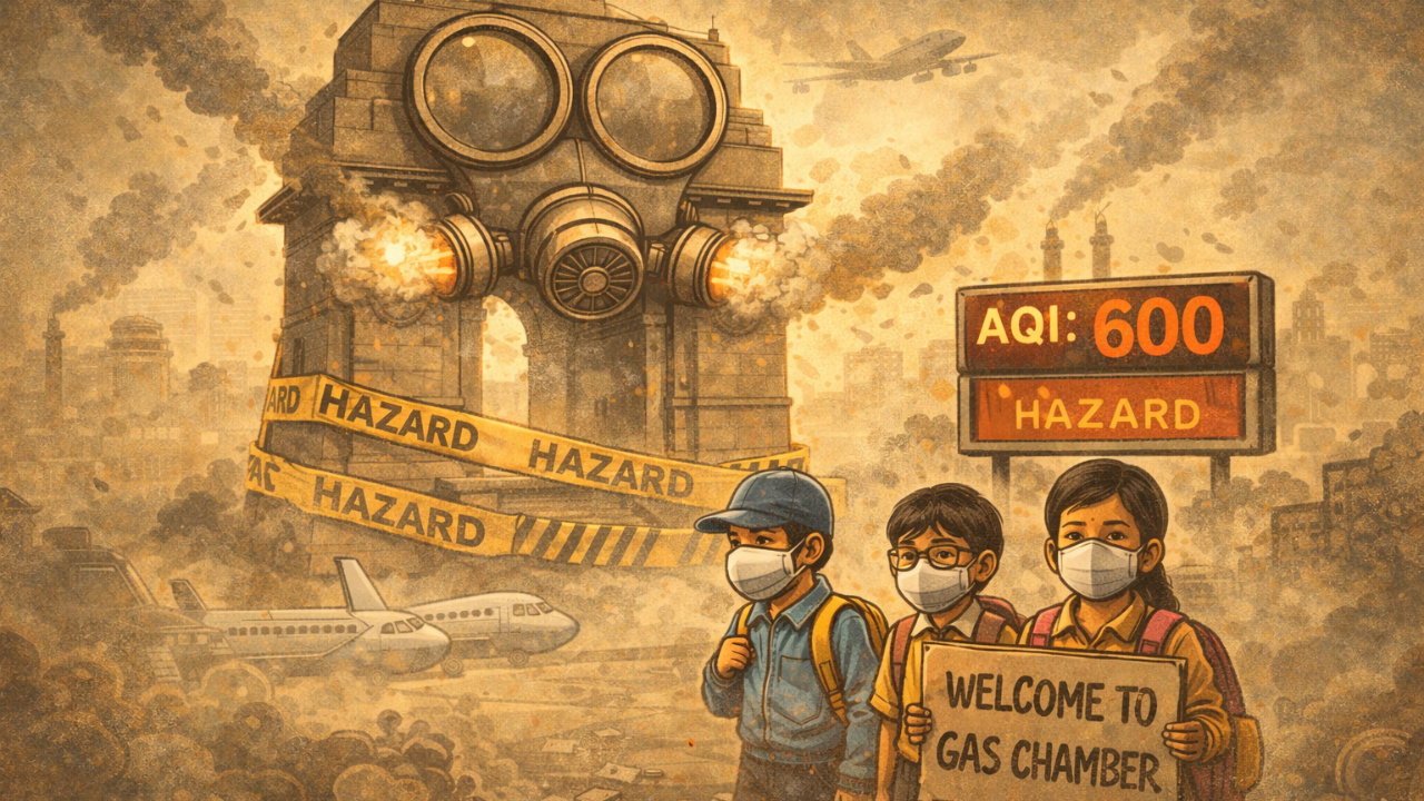 As always, Delhi remained a gas chamber this winter.