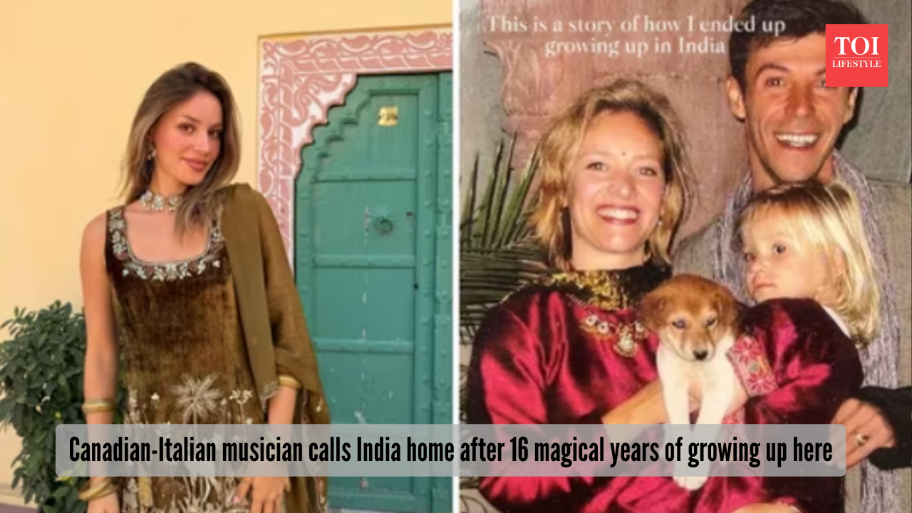 Canadian-Italian musician calls India home after 16 magical years of growing up here
