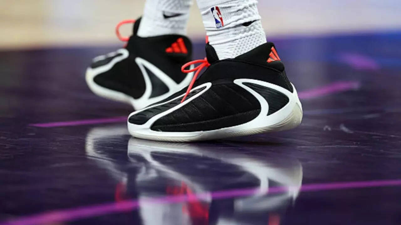 Anthony Edwards wearing Adidas AE2