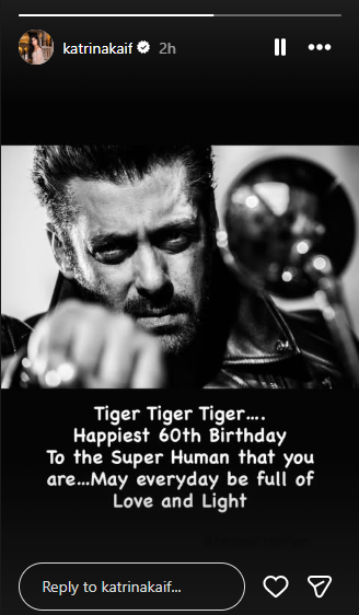 Katrina Kaif's IG story