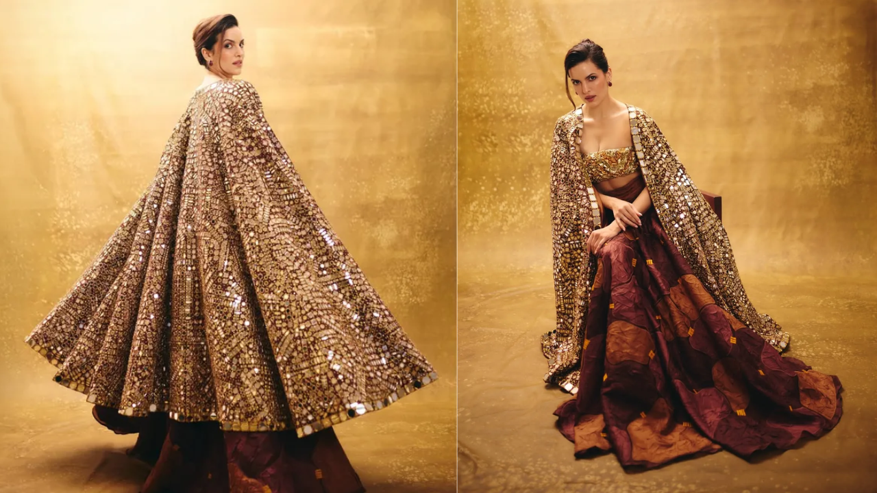 Nataša Stanković’s Embellished Cape Moment Is a Dream