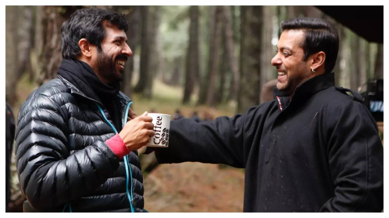 Kabir Khan with Salman Khan