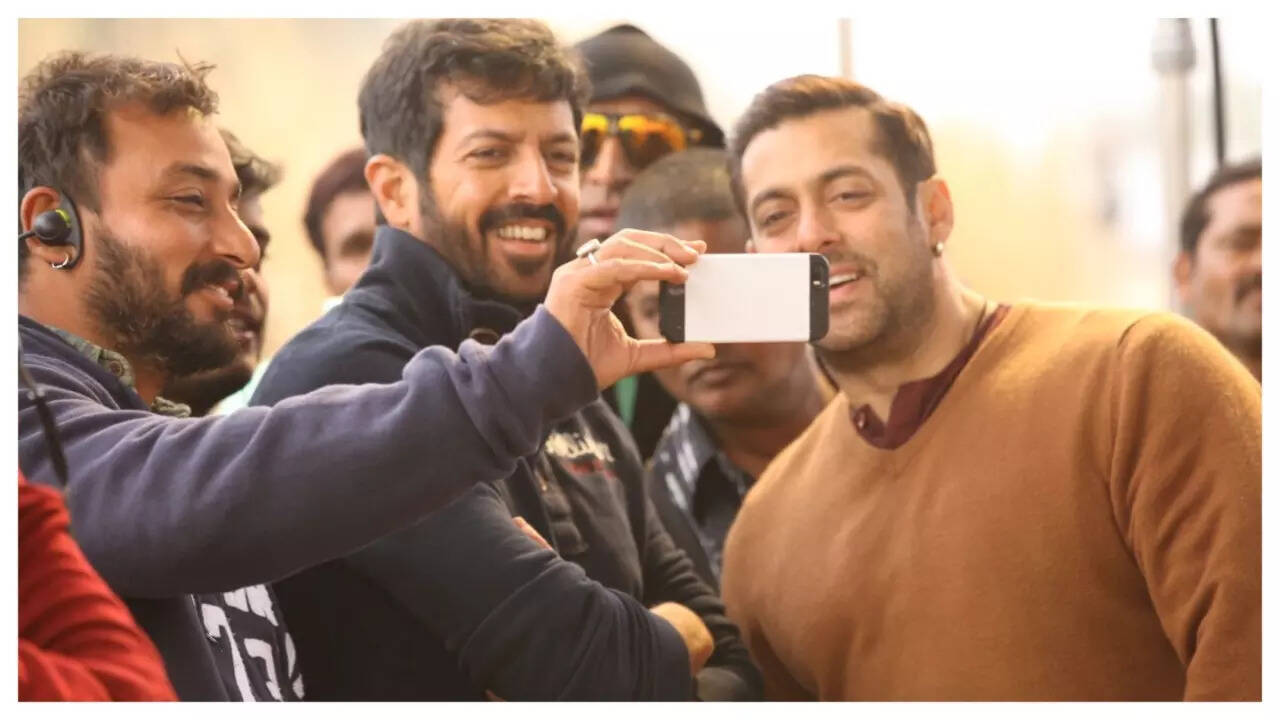 Kabir Khan with Salman Khan
