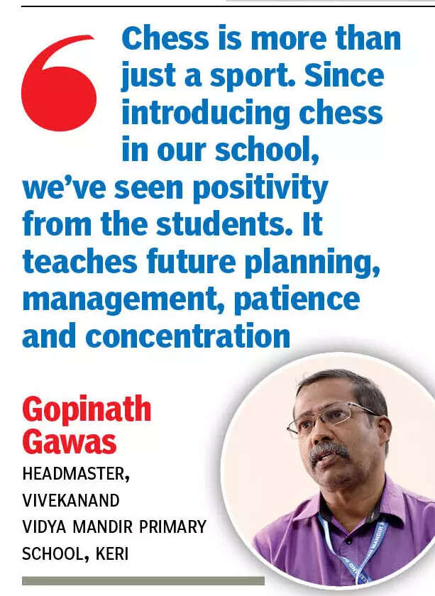 Goa plots its moves, focuses on primary schools for chess champs | Goa News .