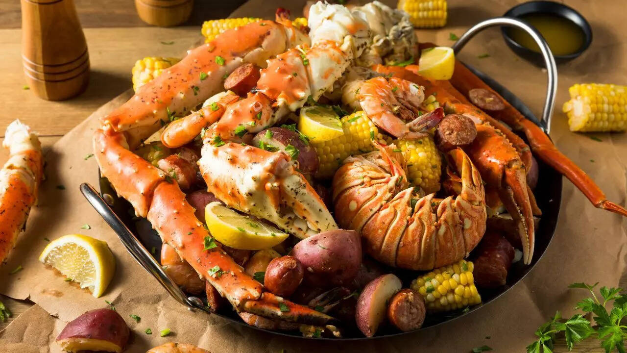 1. Seafood (mussels, oysters, shrimps):