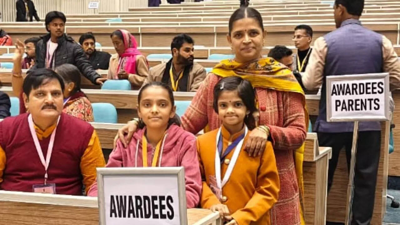 Pragnika Vaka Lakshmi with her family (Special arrangements)
