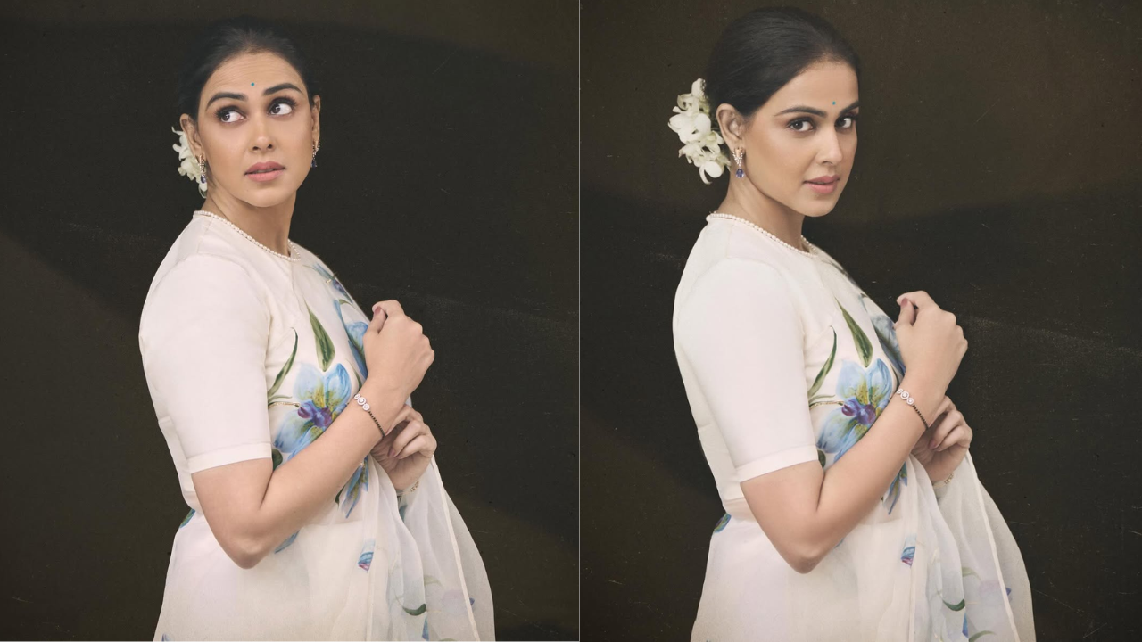 Genelia D’Souza’s Saree Moment Is Pure Old-World Charm