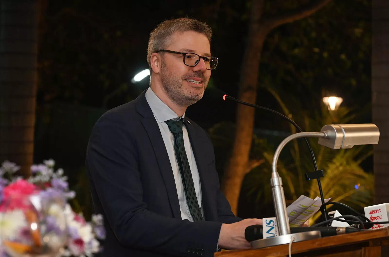 Dr Michael Heinst, Director, Goethe-Institut  Max Mueller Bhavan Bangalore