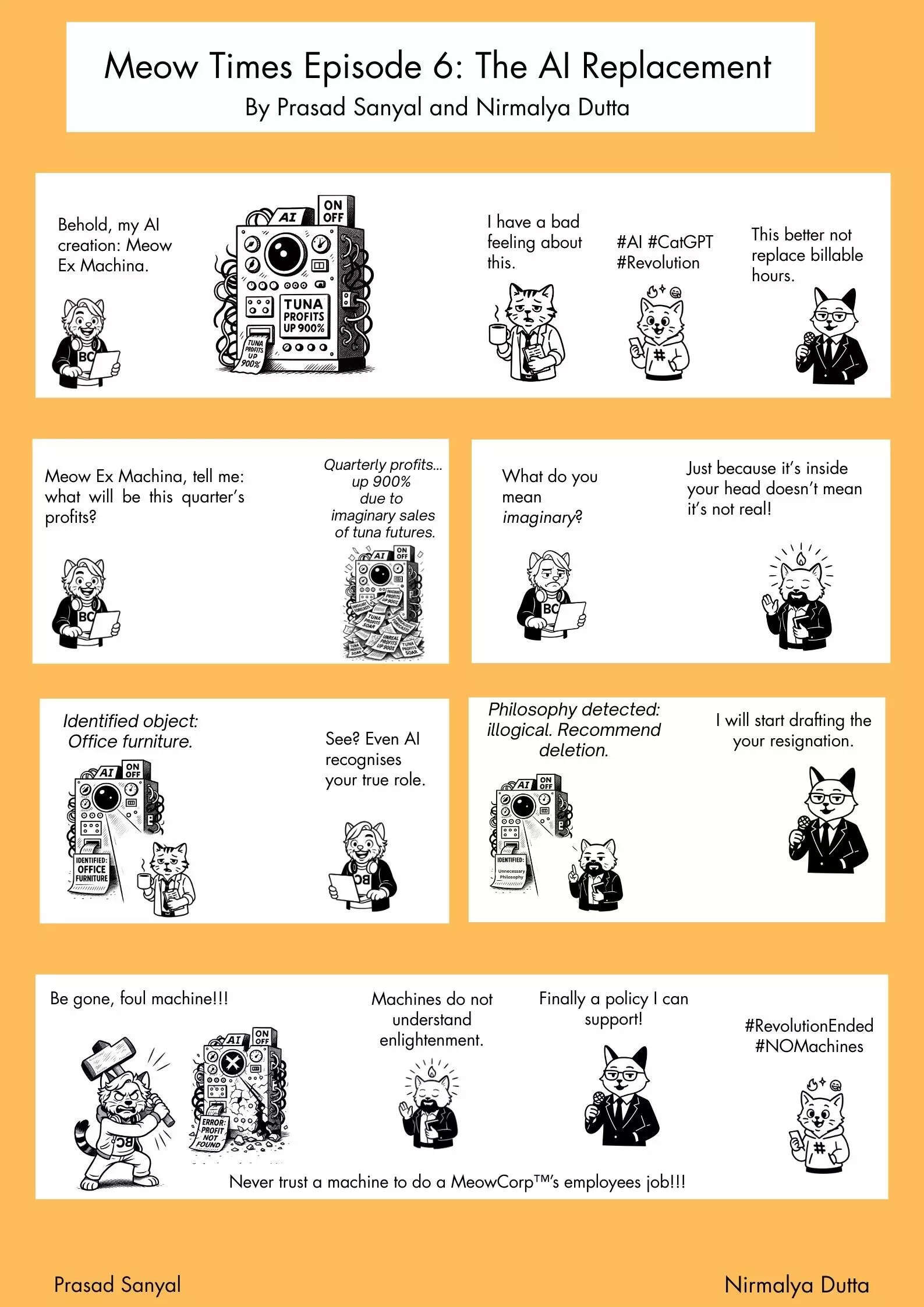 Meow Times Episode 6: The AI Replacement