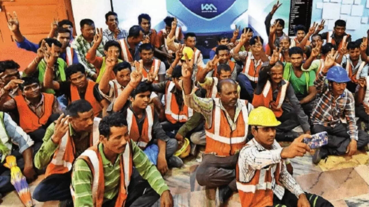With locals moving outside the state for work, migrant labour now drives everything from infrastructure work.