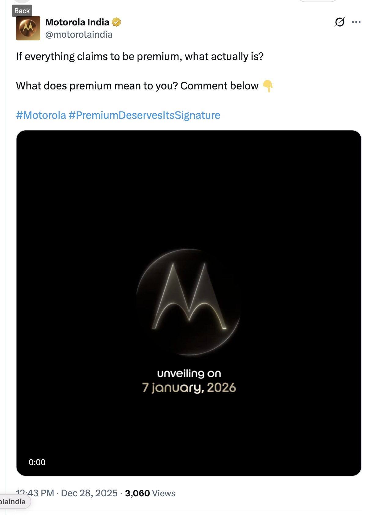<div>Motorola Signature to launch in India in January 2026: What we know so far</div><div><br></div>