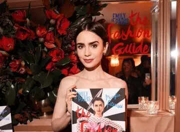 ​Emily flaunts the bold sparkle of Yeprem jewellery​