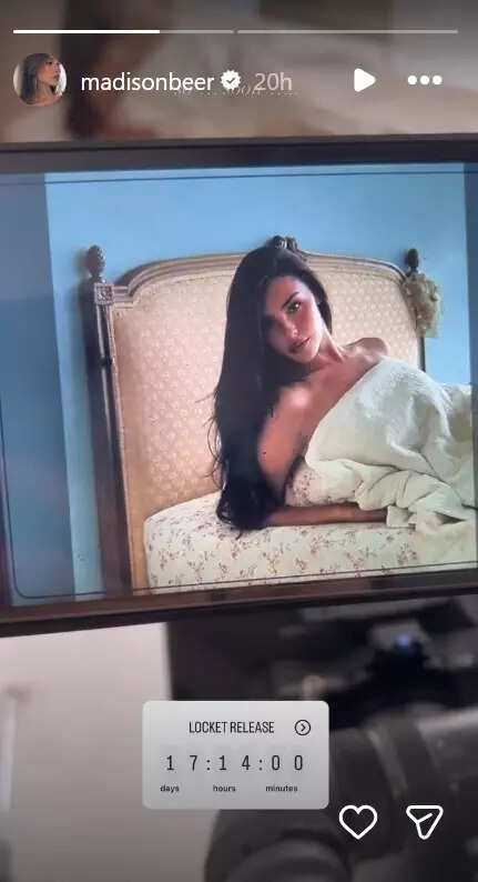 Madison Beer is turning up the heat on the rollout of “Locket” as the Jan. 16 release approaches.