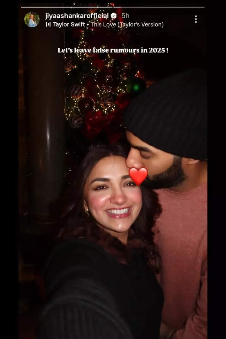 Jiya Shankar's Instagram story