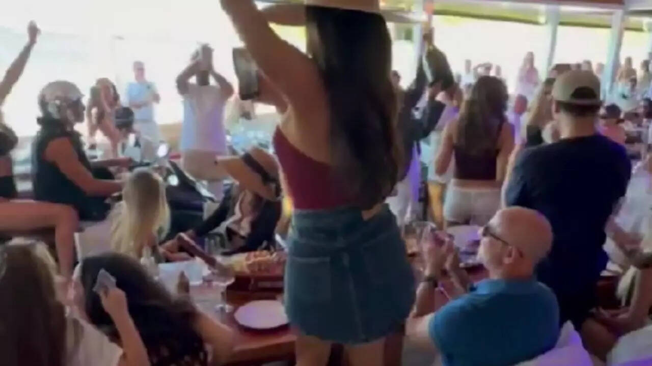 Jeff Bezos and Sanchez spotted enjoying the New Year celebrations (Page Six)