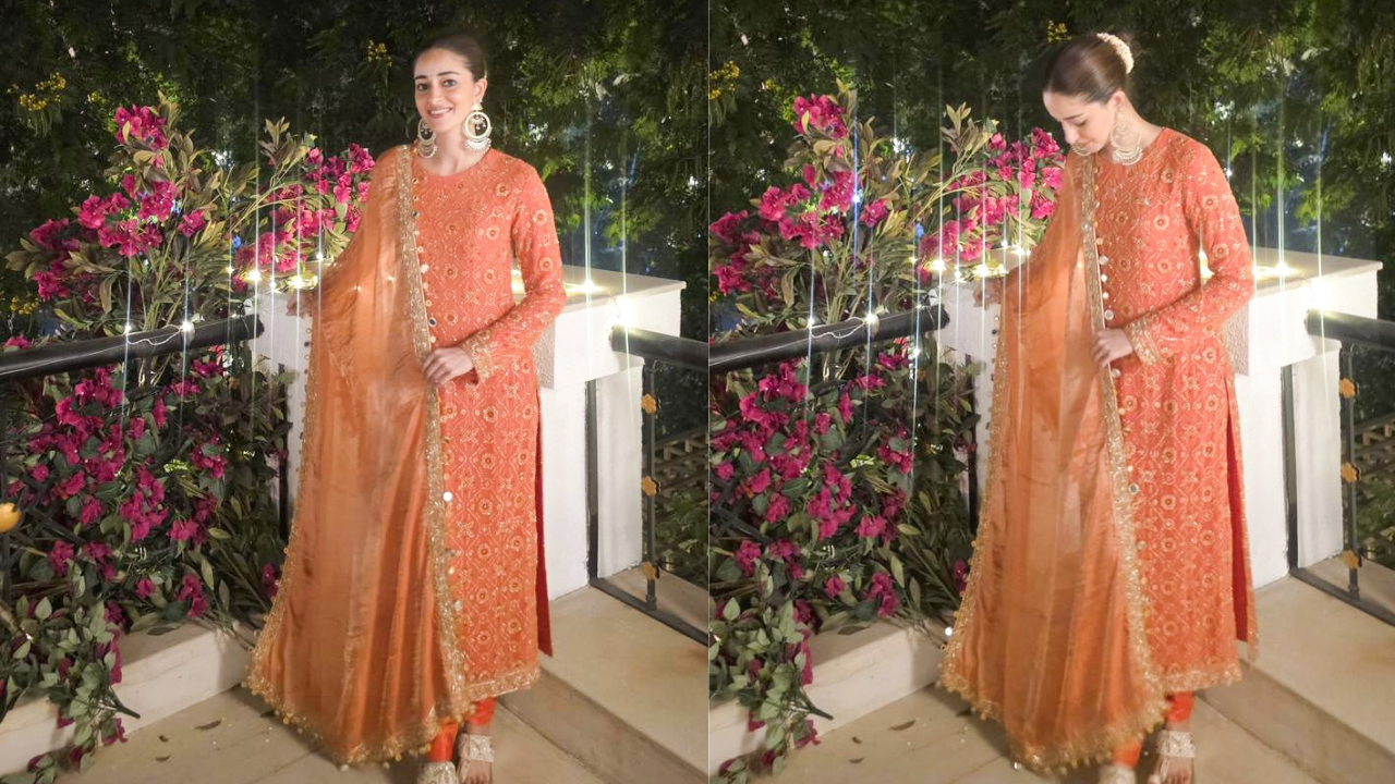 Ananya Panday Brings the Heat to Winter Weddings