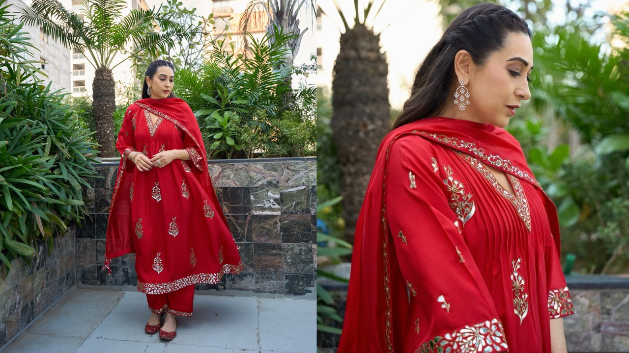 Karisma in Punit Balana Is a Festive Fashion Mood