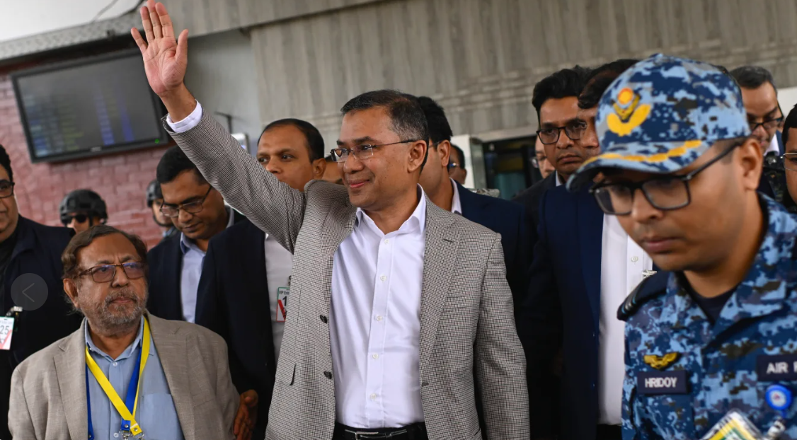 Tarique Rahman in Dhaka