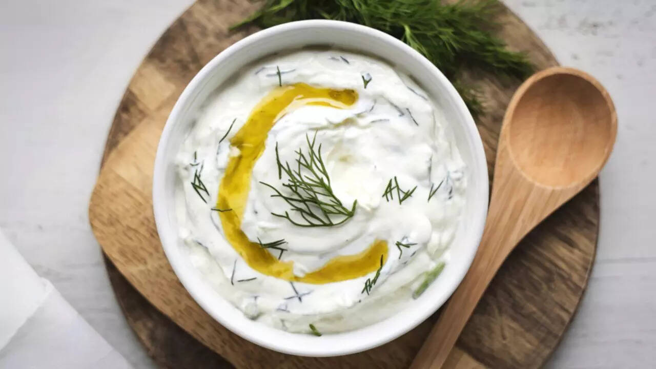 Greek yoghurt herb dip