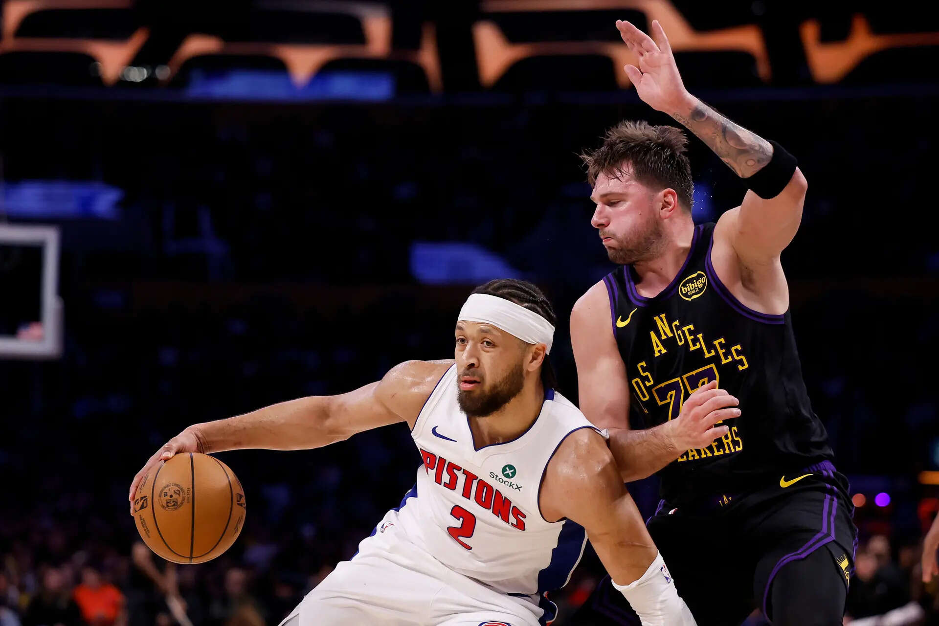 LeBron James loses on his 41st birthday as Cunningham leads the Pistons past the Lakers, 128-106