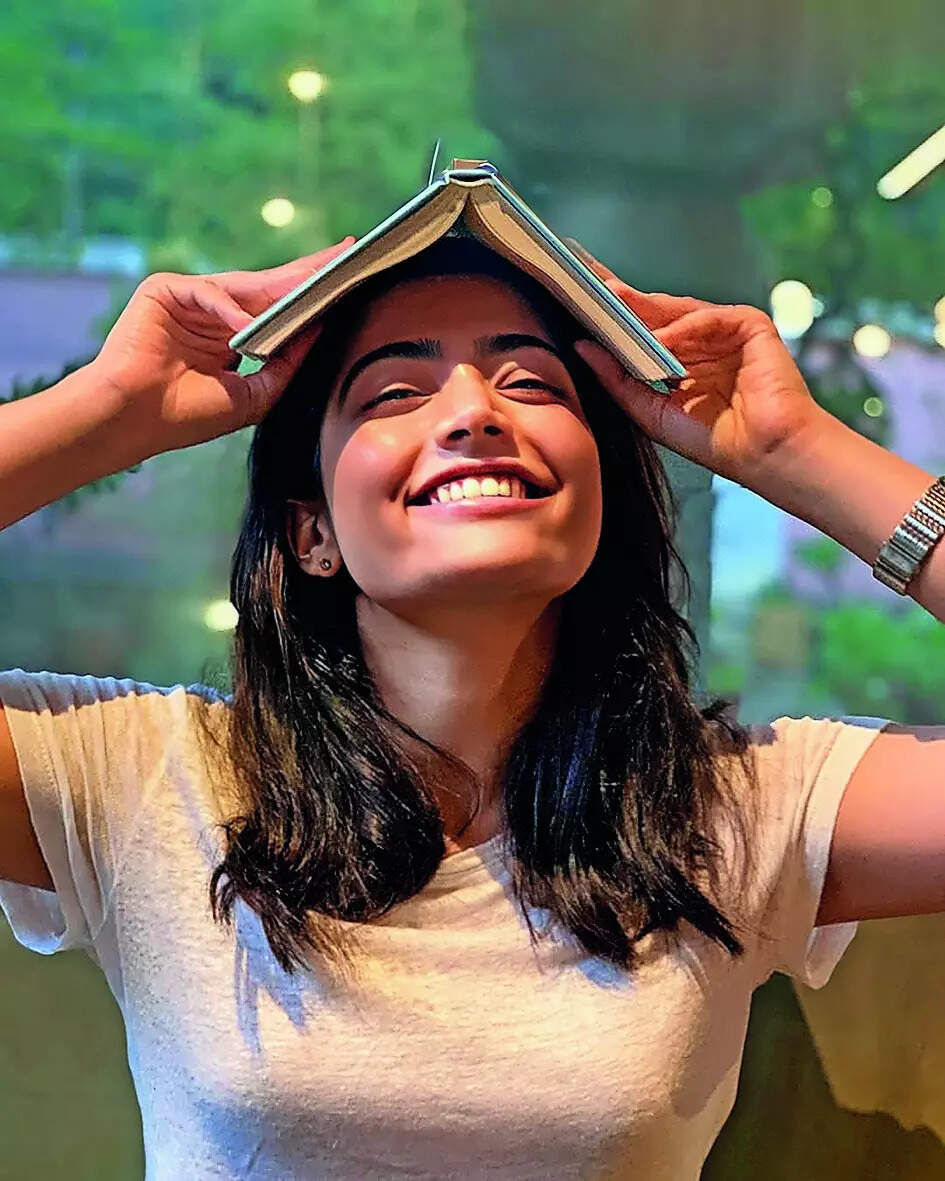 Rashmika Mandanna journaling