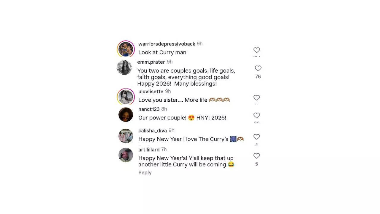 Fans shower Stephen Curry and Ayesha Curry with love after New Year's video goes viral