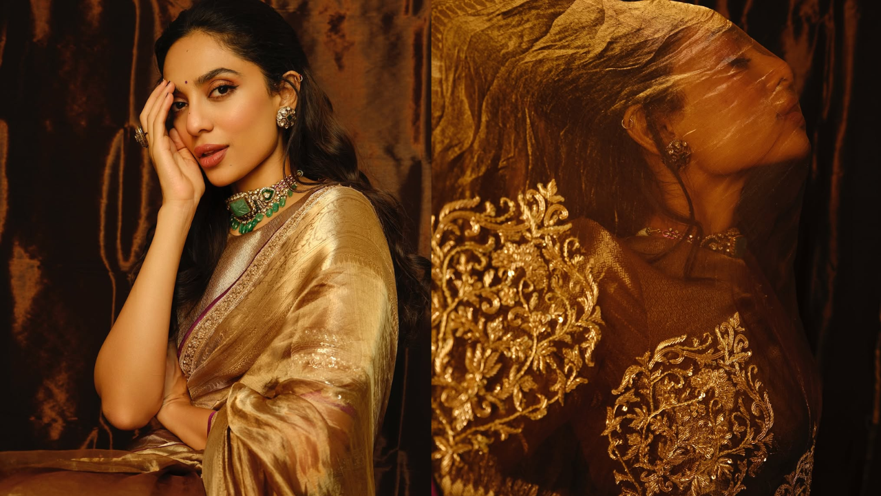 Sobhita Dhulipala Chooses MM’s Zari Saree
