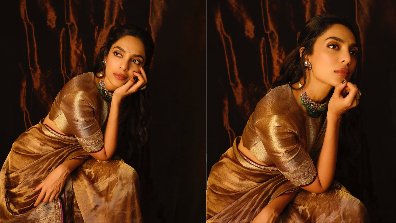 Sobhita Dhulipala’s New Year Saree Look