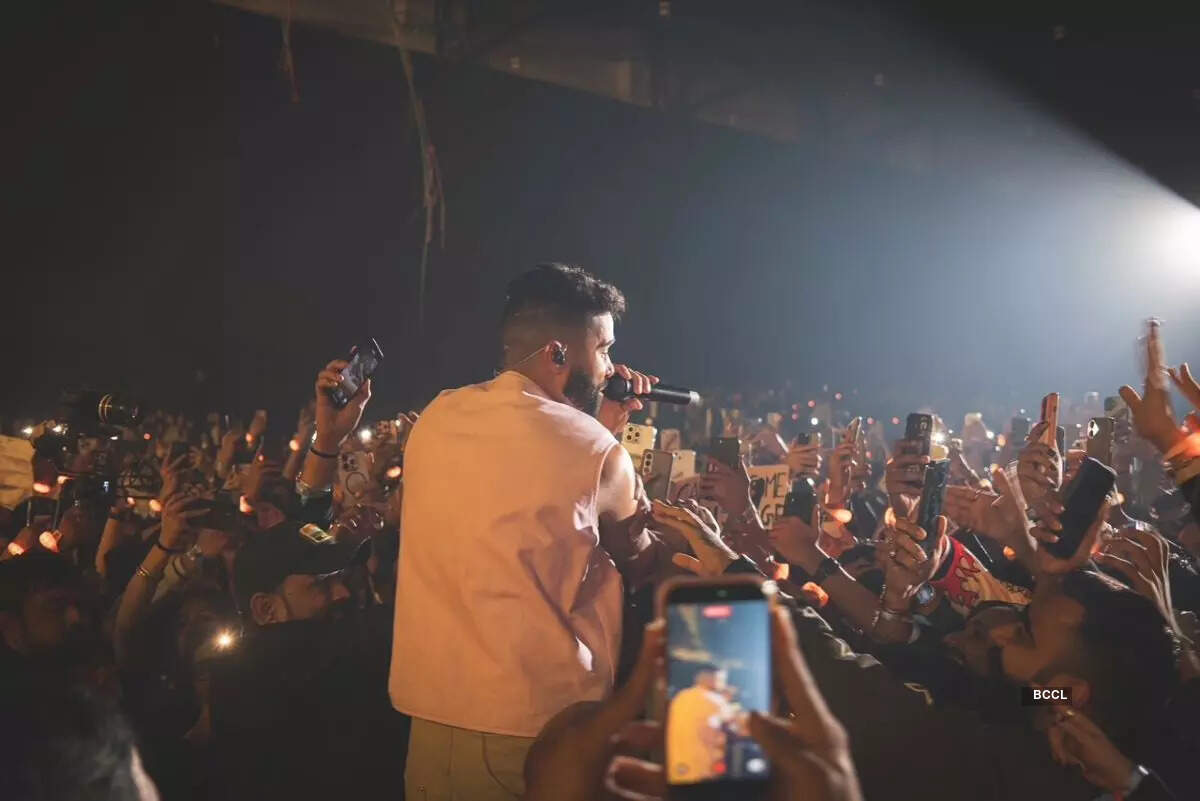 AP Dhillon rocked Jaipur with some of his biggest hits
